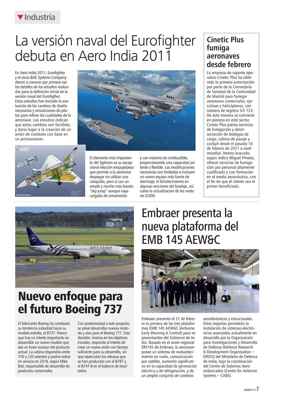 Avion Revue Internacional Preview Pages