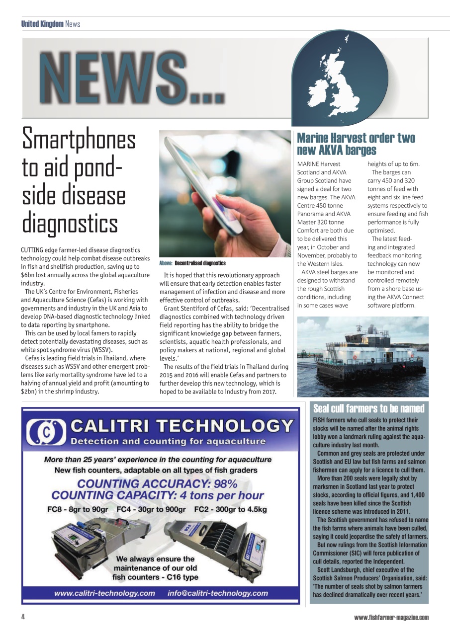 Fish Farmer Magazine Preview Pages