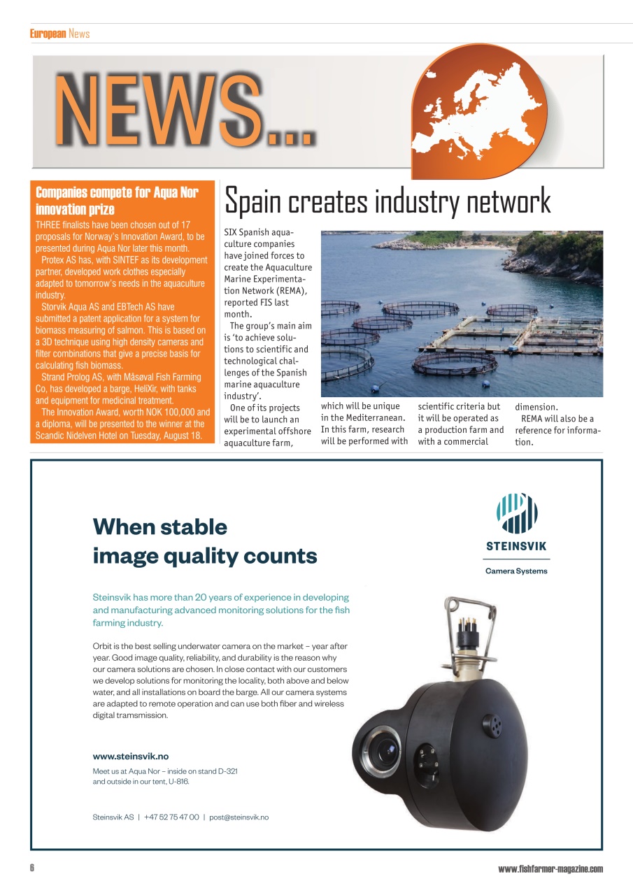 Fish Farmer Magazine Preview Pages
