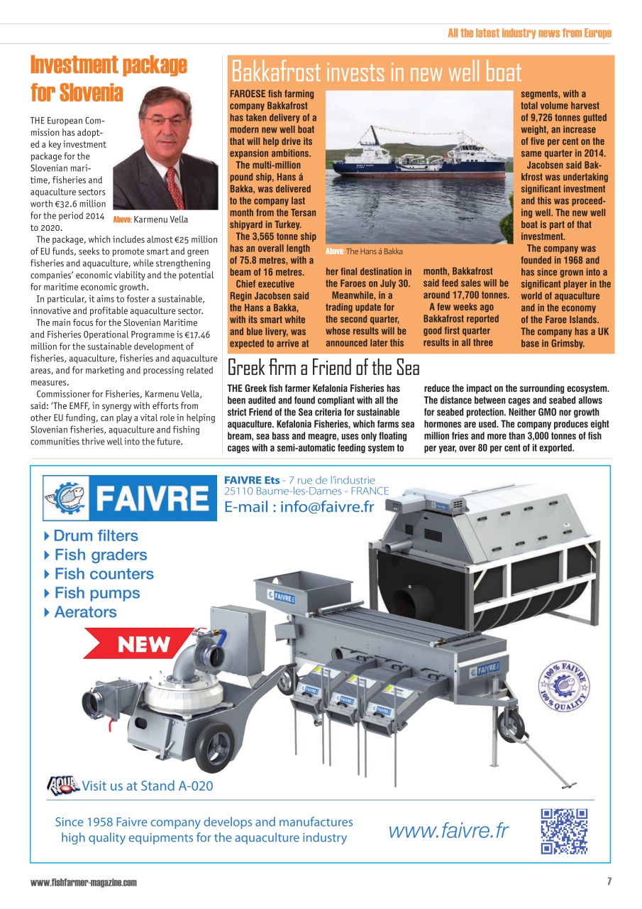 Fish Farmer Magazine Preview Pages
