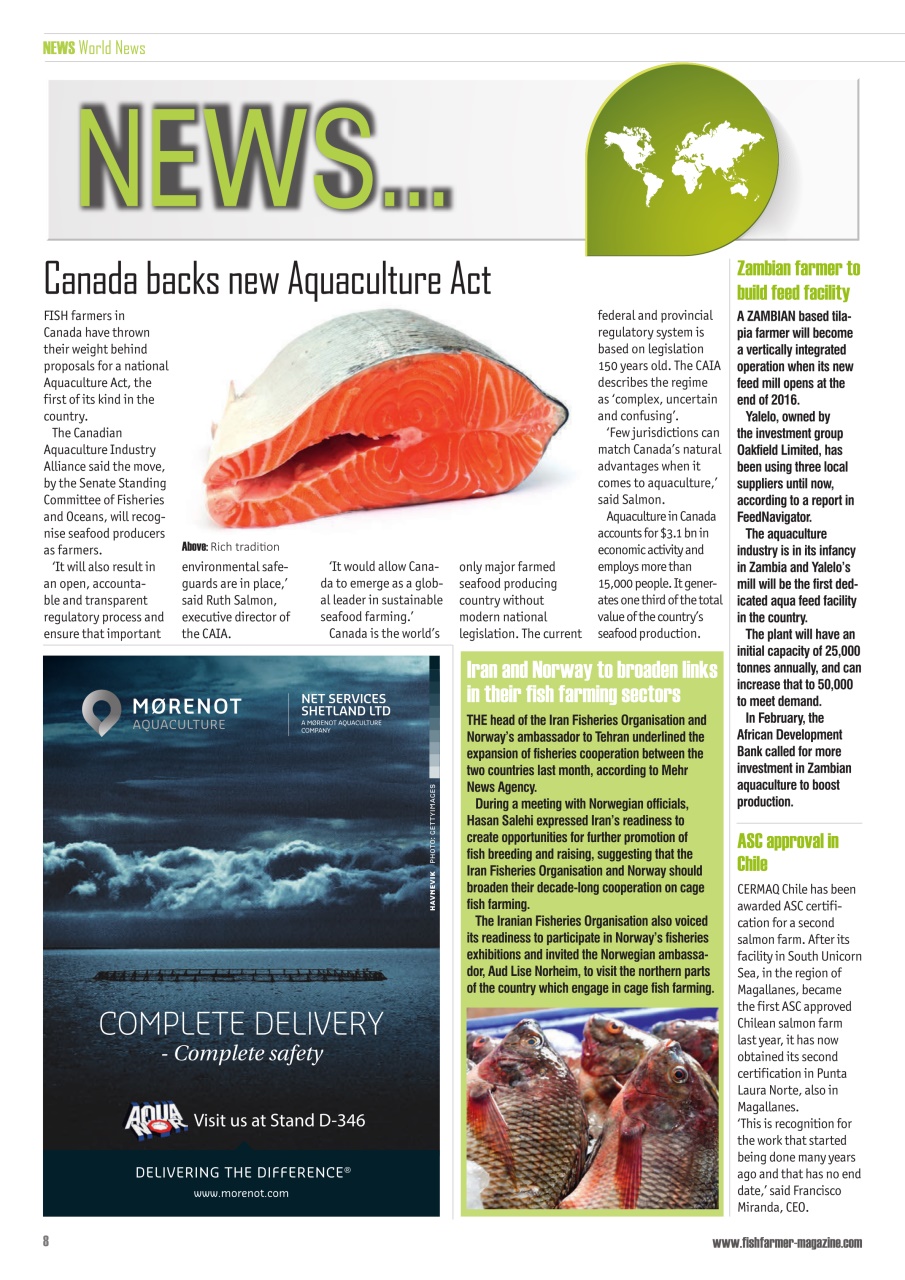 Fish Farmer Magazine Preview Pages