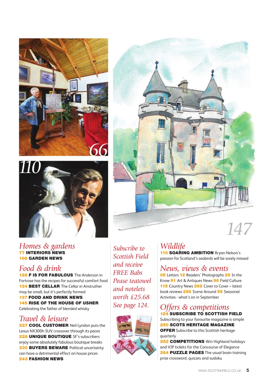 Scottish Field Preview Pages