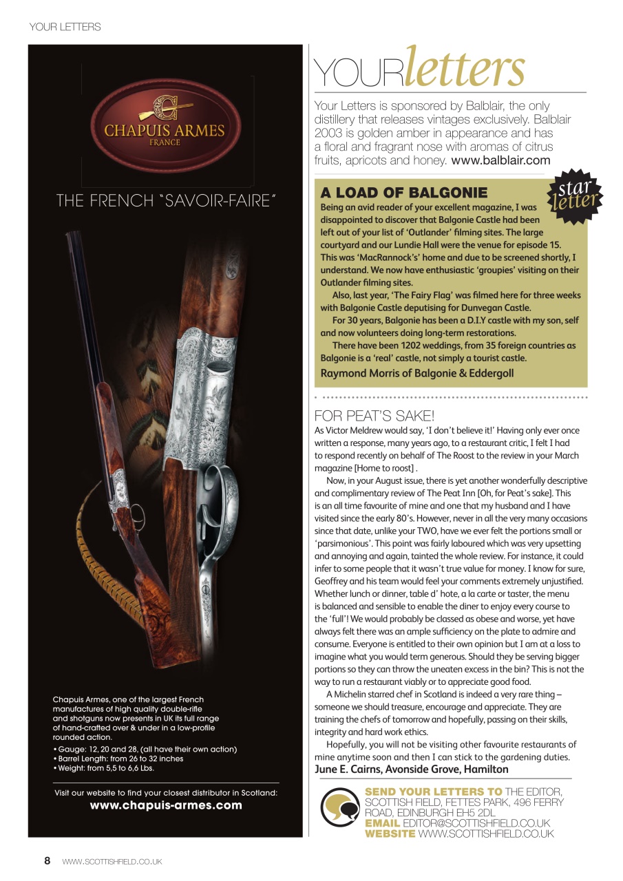 Scottish Field Preview Pages