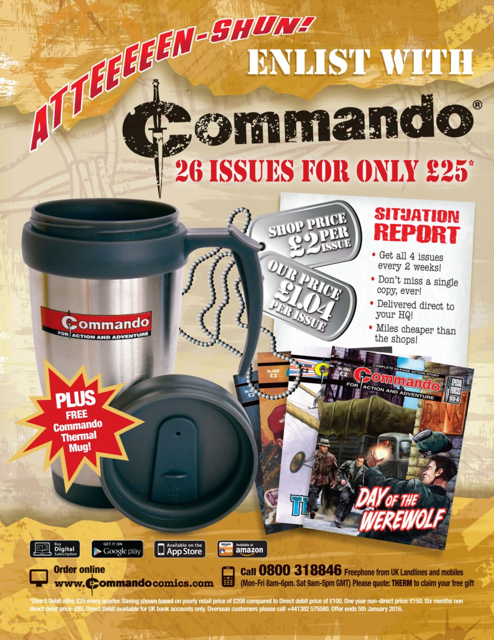 Commando Preview Pages