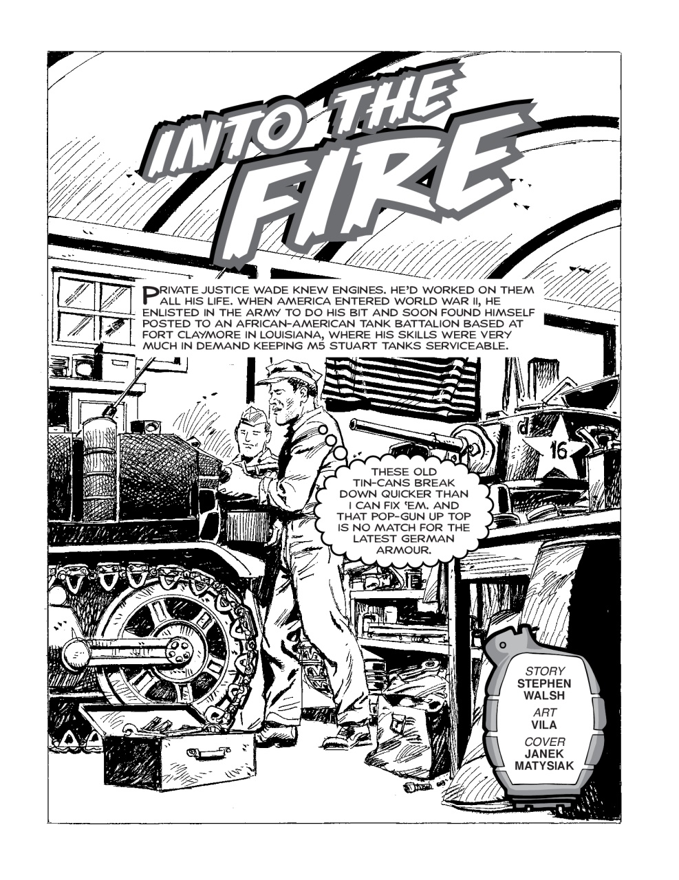 Commando Preview Pages