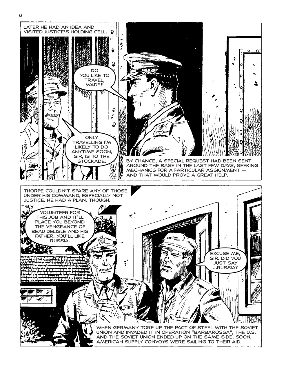 Commando Preview Pages