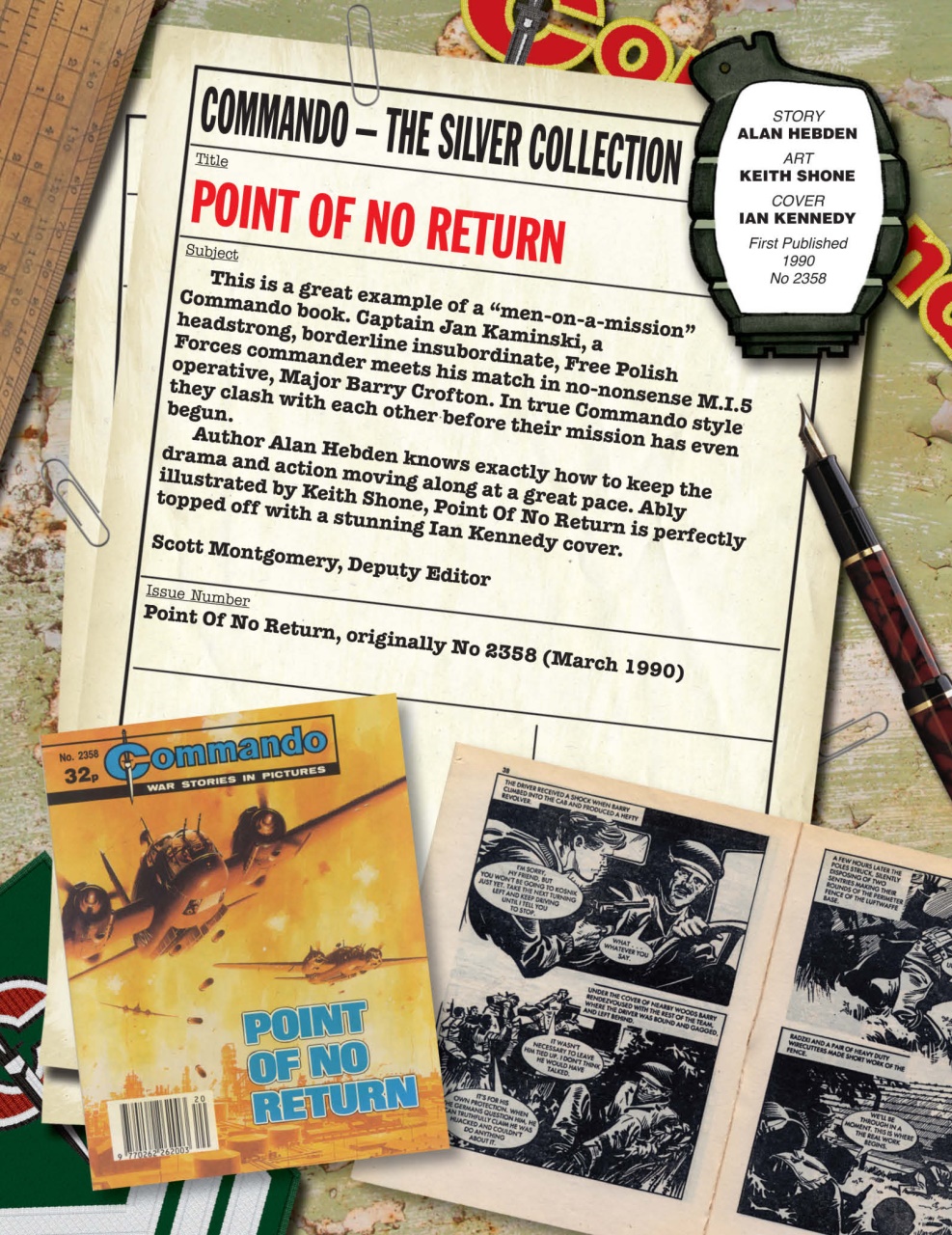 Commando Preview Pages