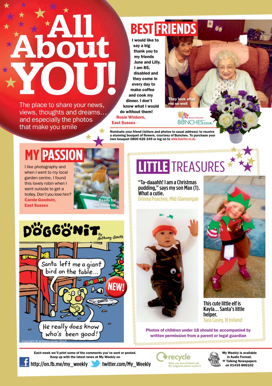 My Weekly Preview Pages