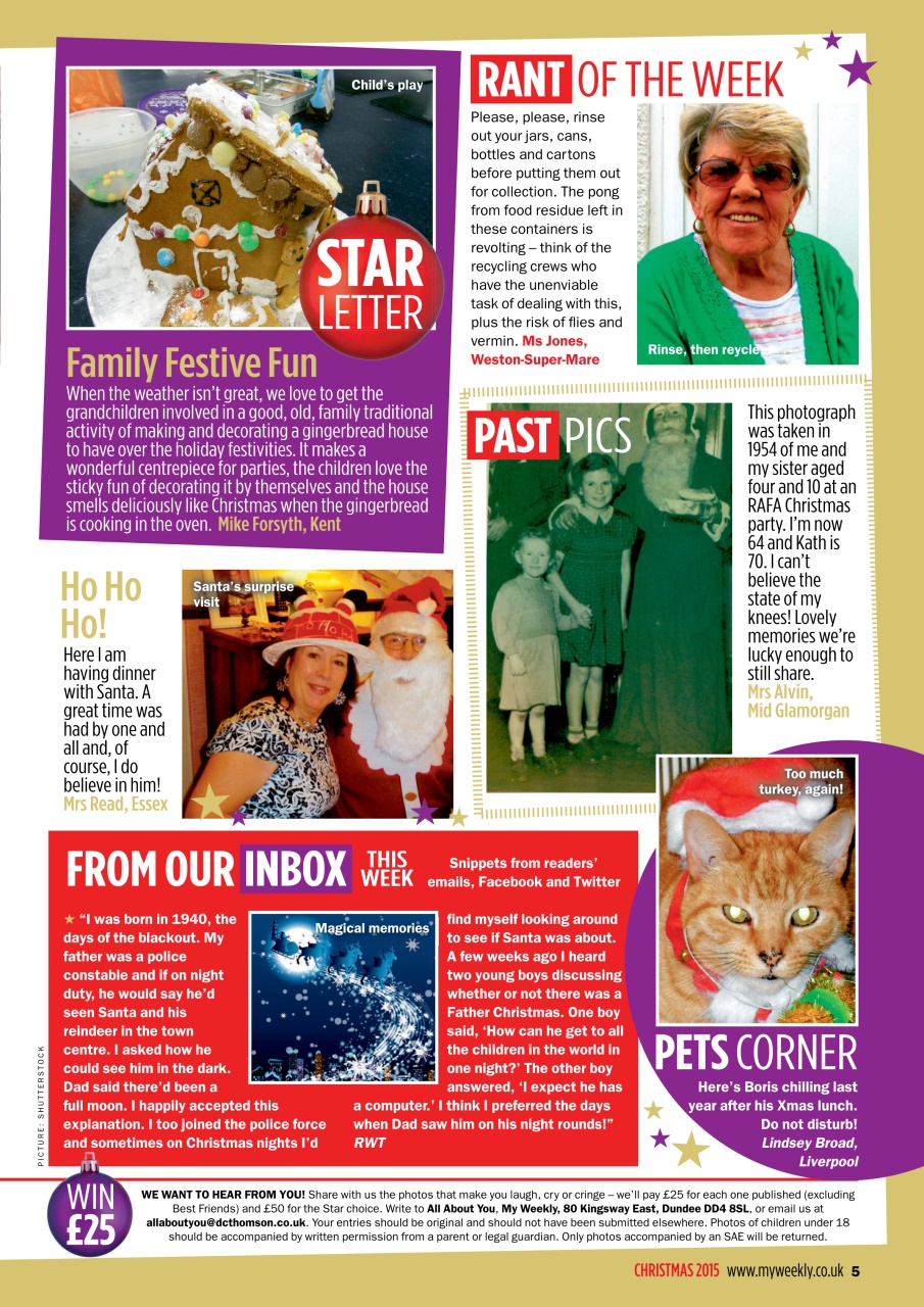 My Weekly Preview Pages