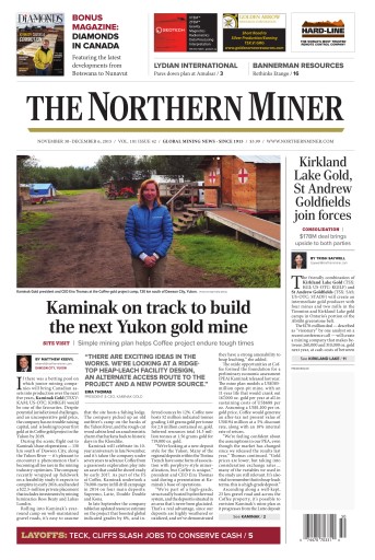 The Northern Miner issue 