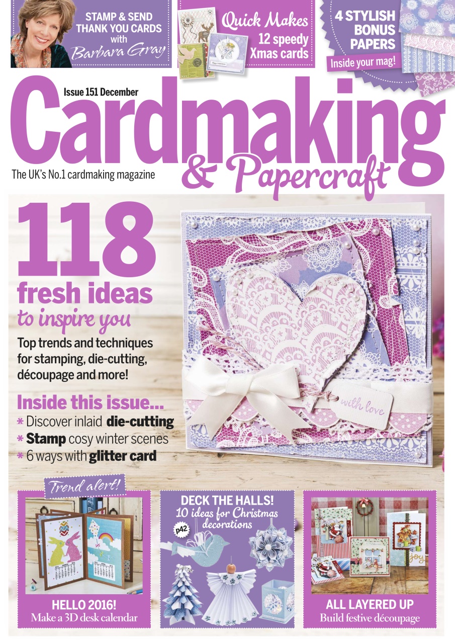 Cardmaking & Papercraft Preview Pages