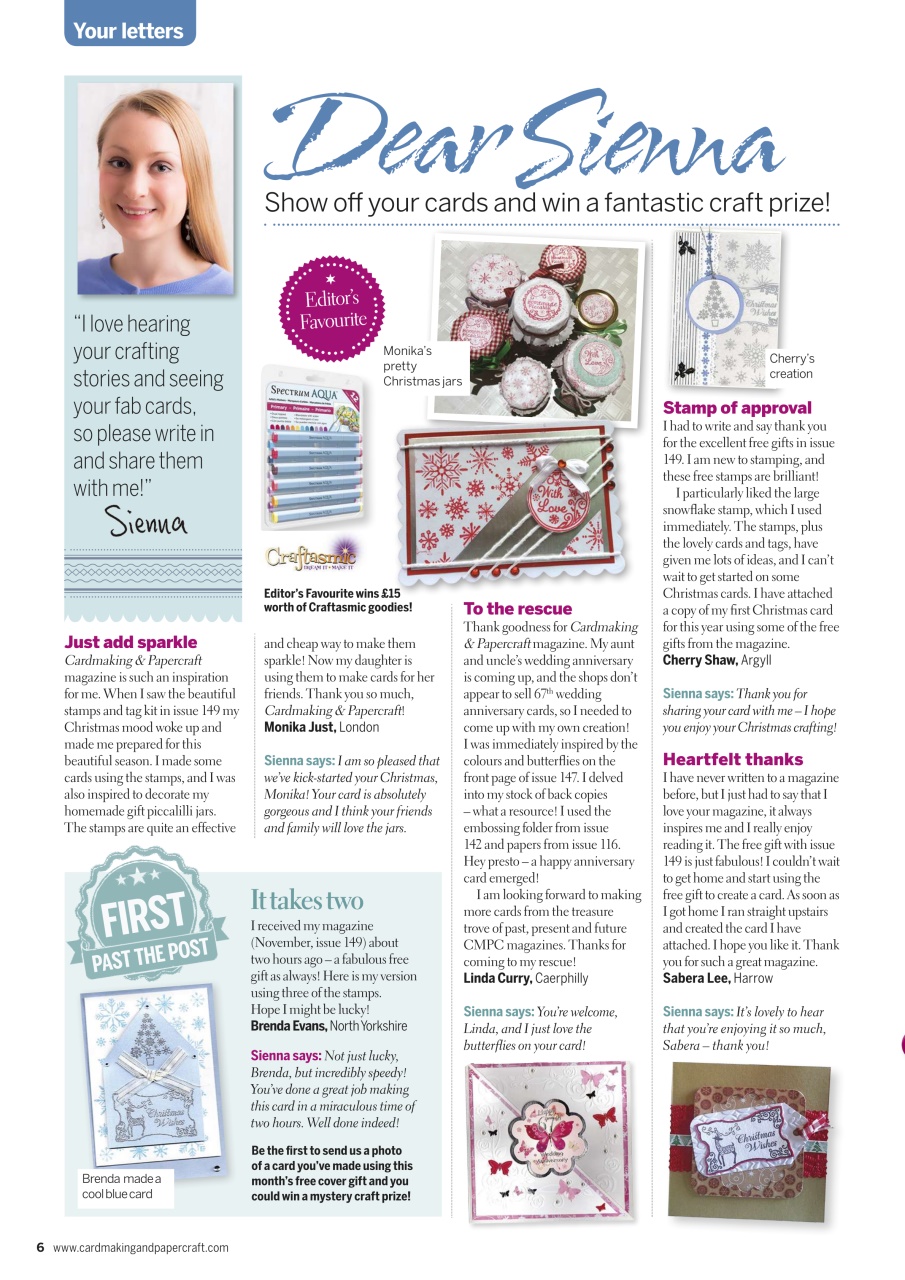 Cardmaking & Papercraft Preview Pages