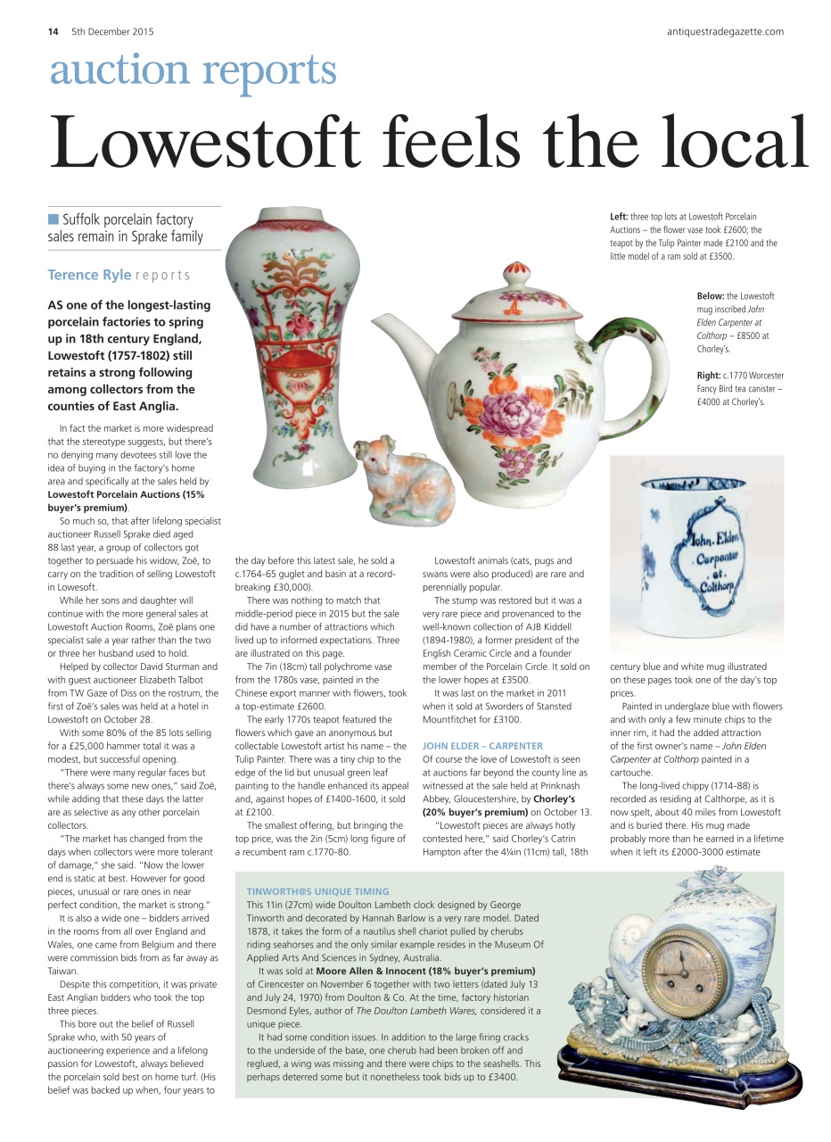 Antiques Trade Gazette Preview Pages
