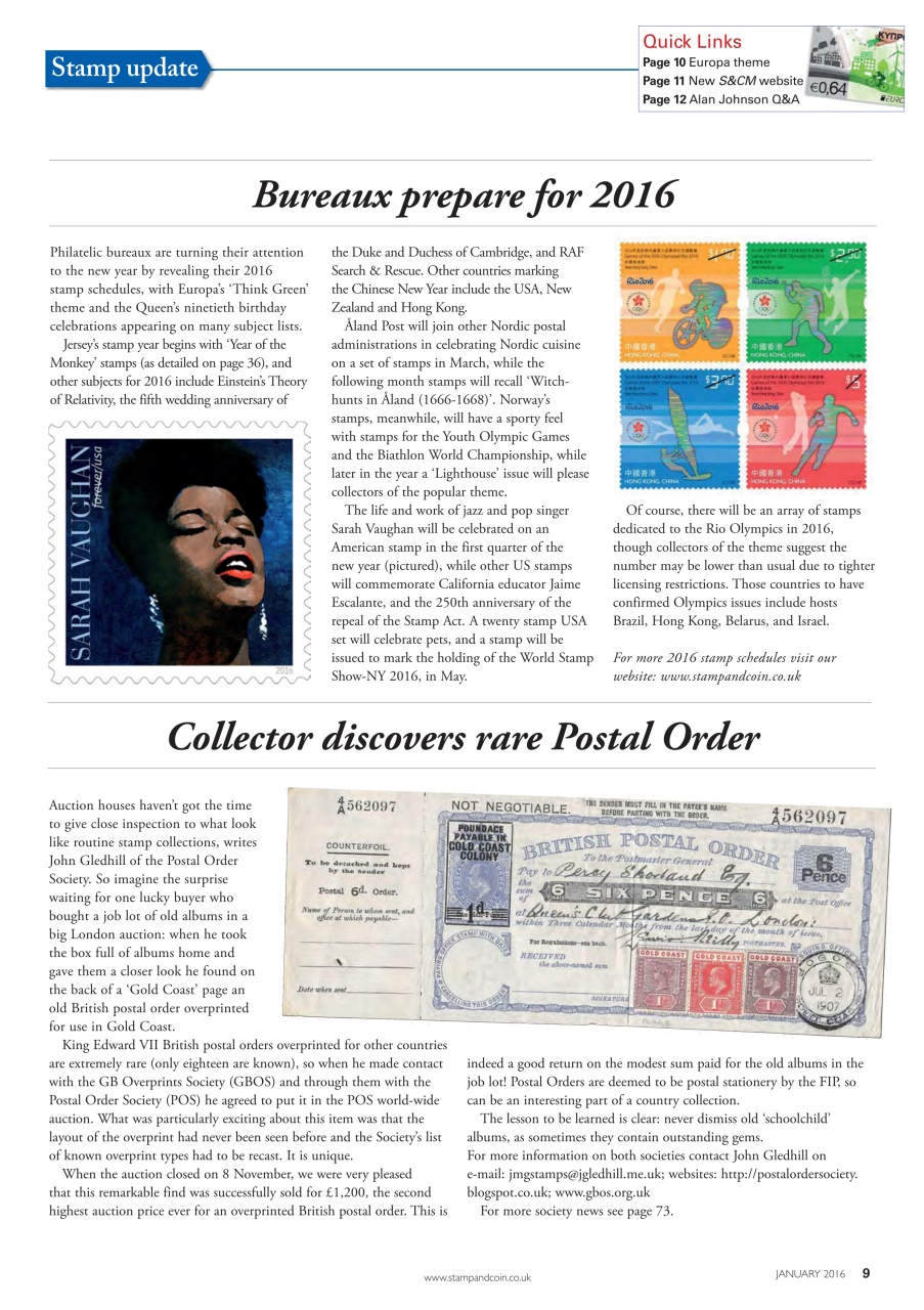 Stamp Collector Preview Pages