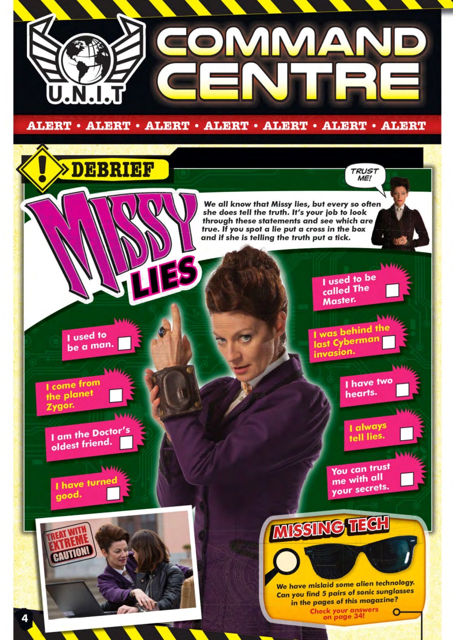 Doctor Who Adventures Magazine Preview Pages