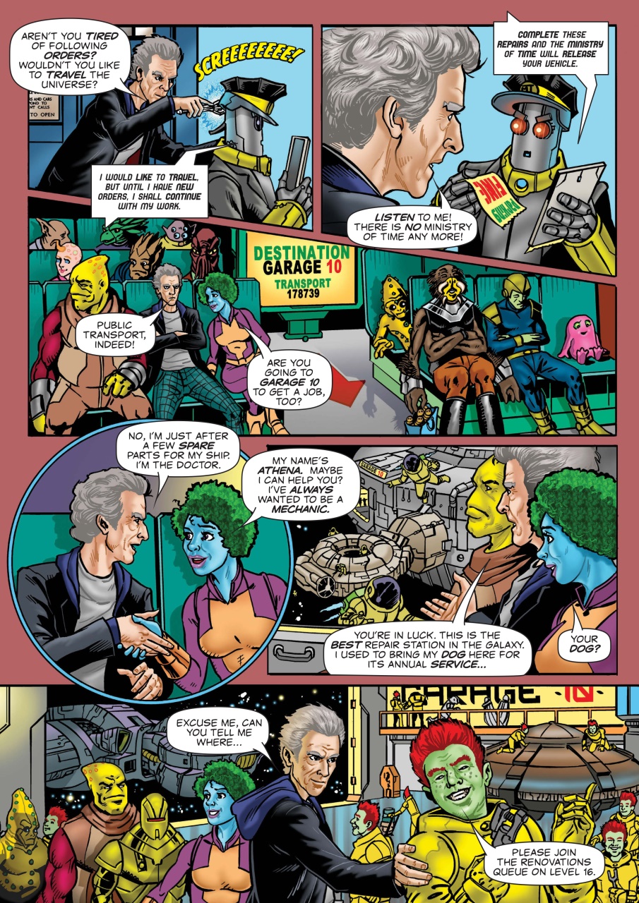 Doctor Who Adventures Magazine Preview Pages