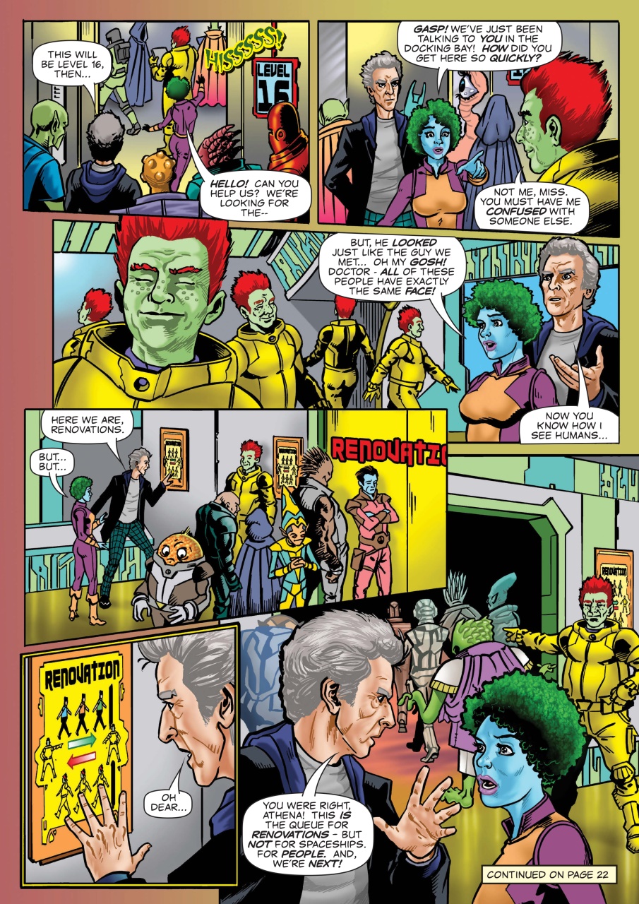 Doctor Who Adventures Magazine Preview Pages