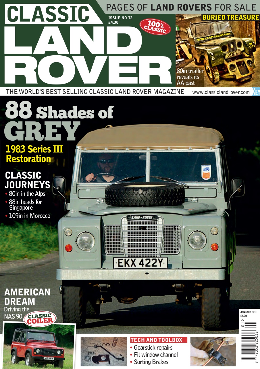 Classic Land Rover Magazine Preview Pages
