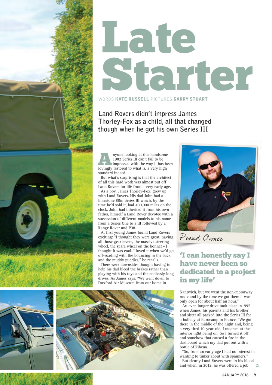 Classic Land Rover Magazine Preview Pages