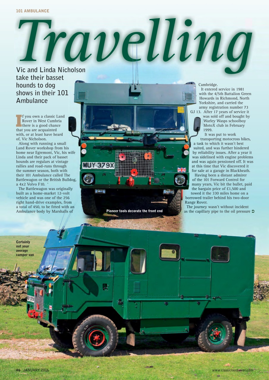 Classic Land Rover Magazine Preview Pages