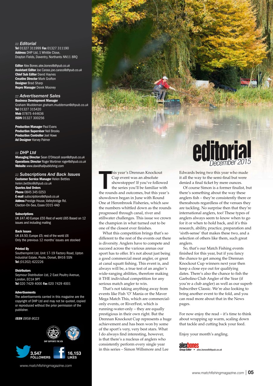Match Fishing Preview Pages