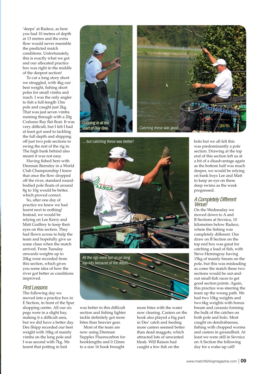 Match Fishing Preview Pages