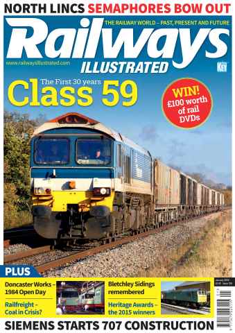 Railways Illustrated issue January 2015