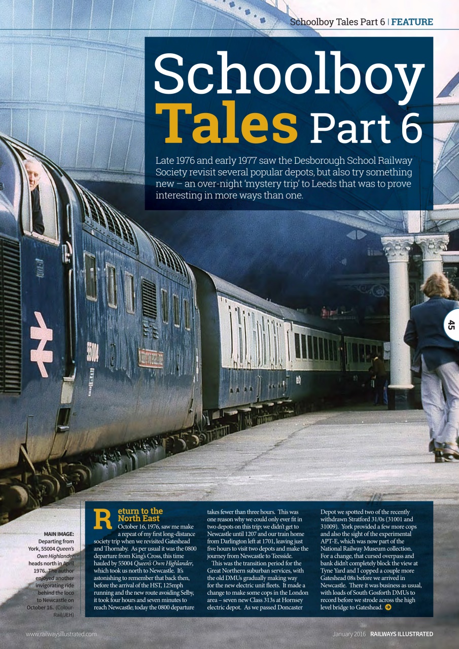 Railways Illustrated Preview Pages