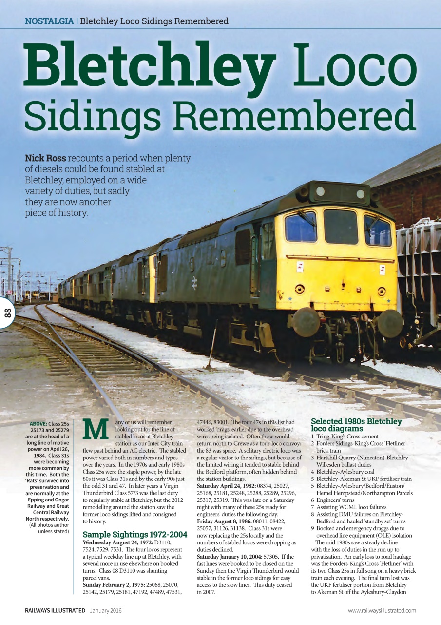 Railways Illustrated Preview Pages
