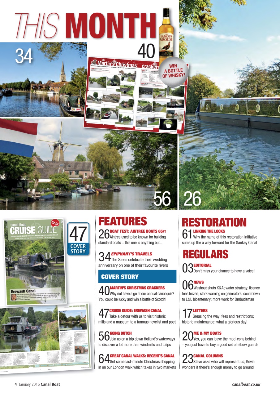 Canal Boat Preview Pages