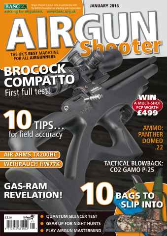Airgun Shooter issue January 2016