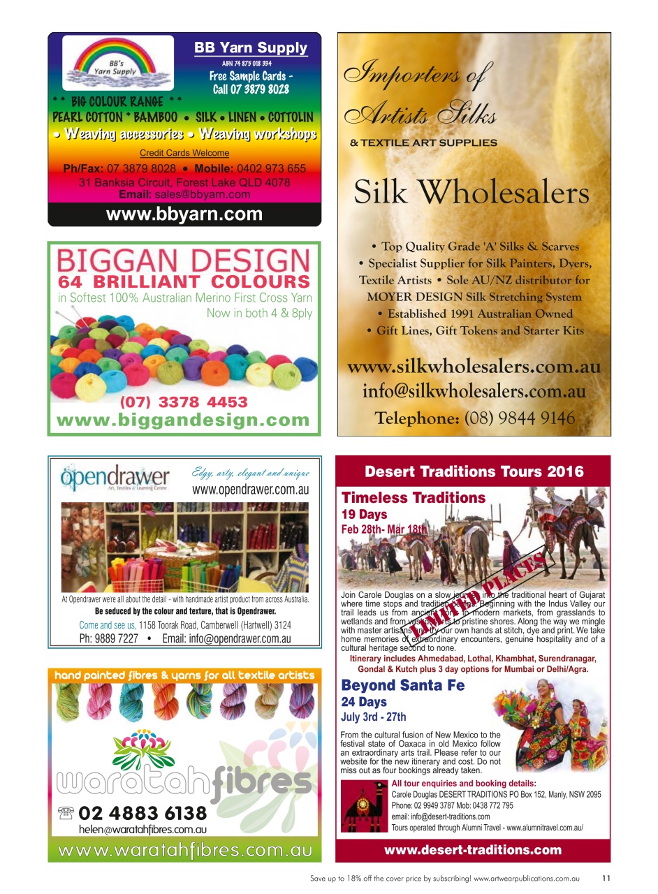 Textile Fibre Forum Preview Pages