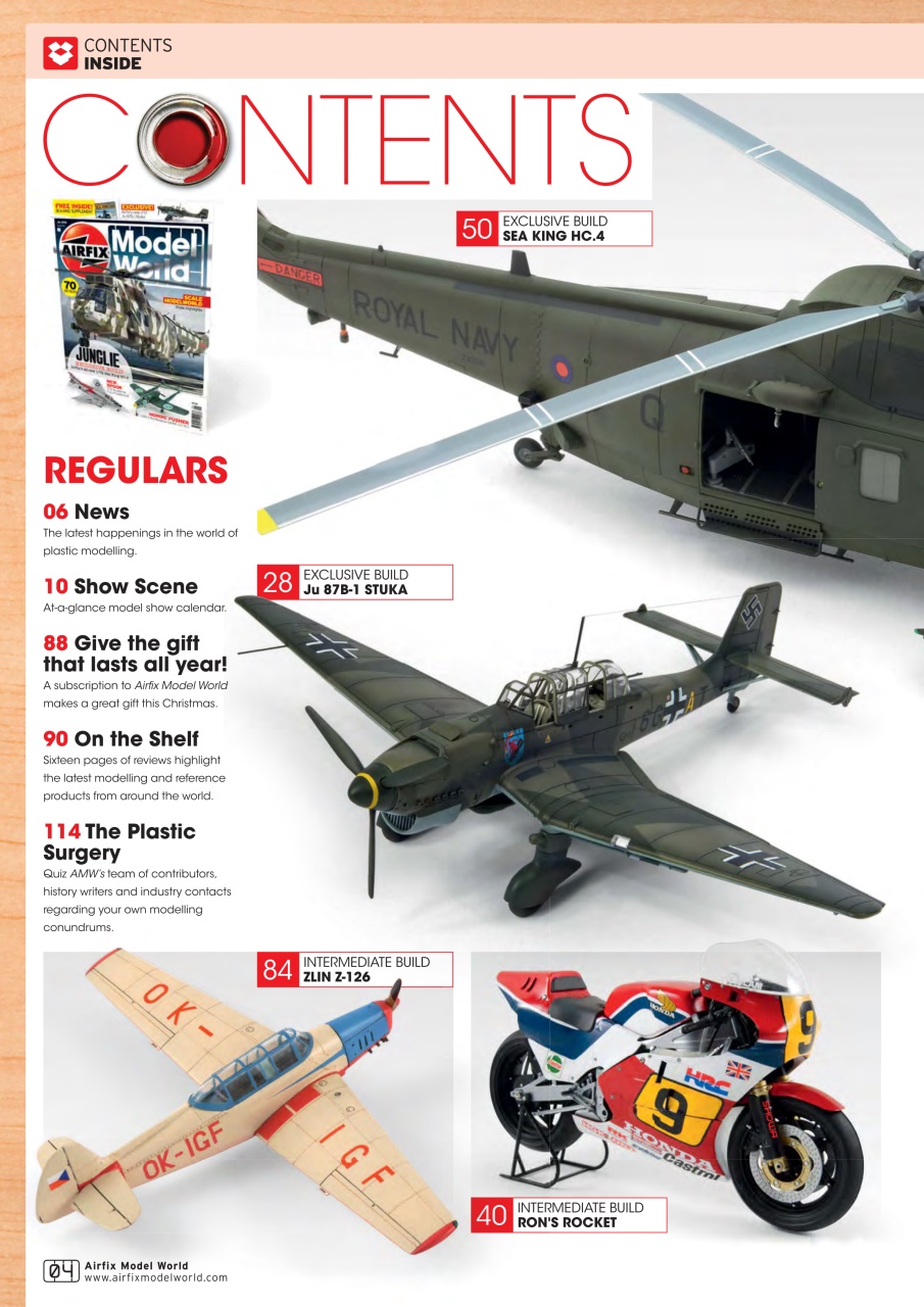 Airfix Model World Preview Pages