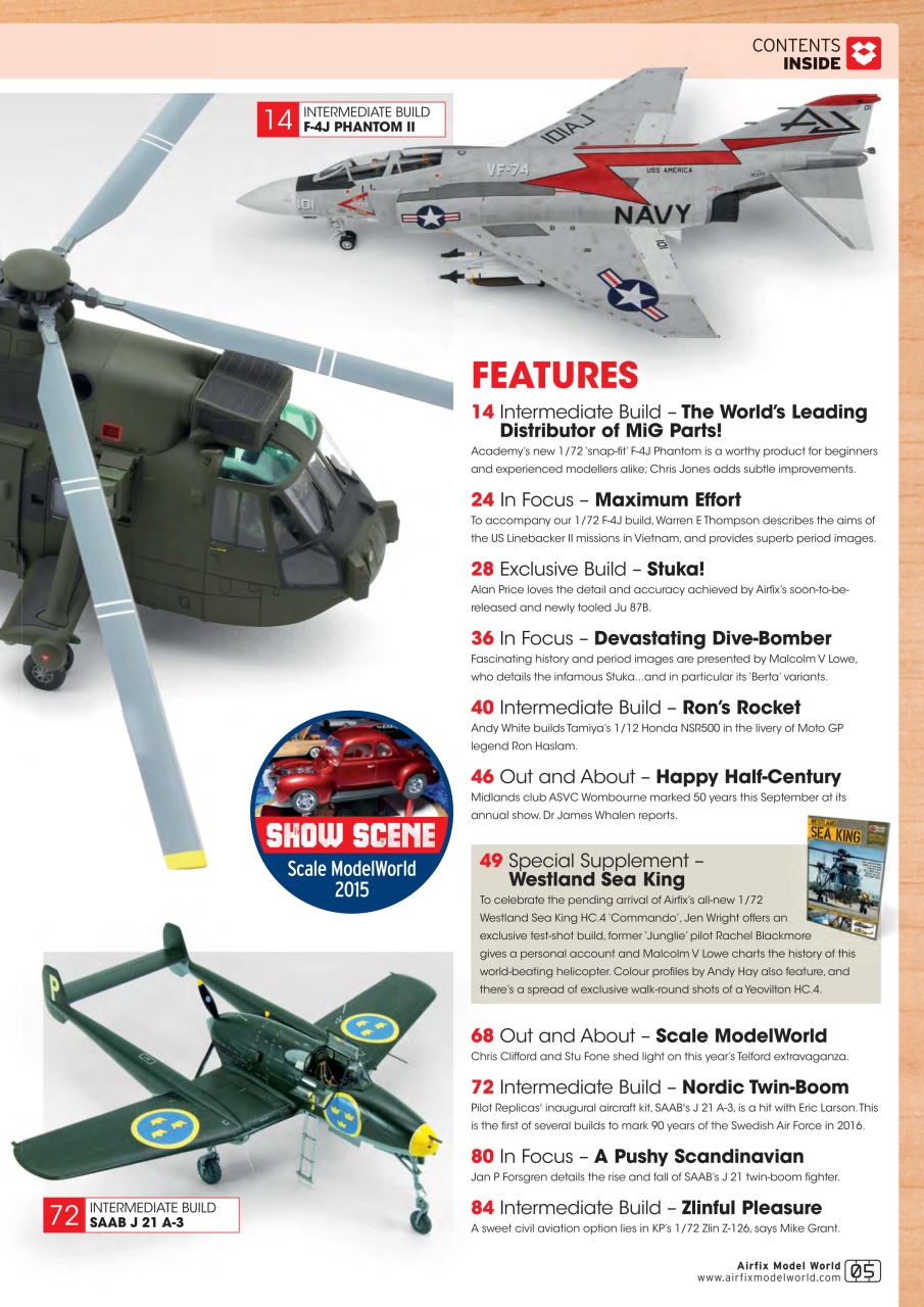 Airfix Model World Preview Pages