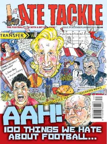 Late Tackle Football Magazine issue December/January 2015