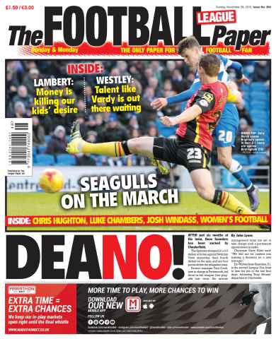 The Football League Paper issue 29th November 2015