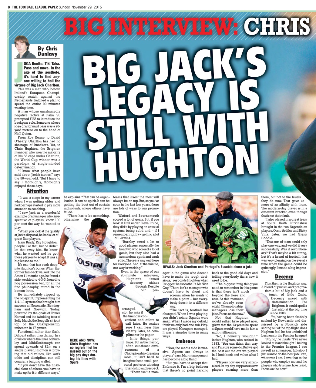 The Football League Paper Preview Pages