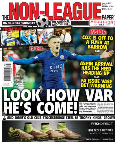 The Non-League Football Paper issue 29th November 2015