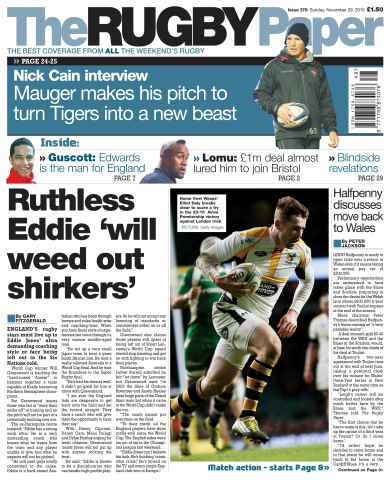 The Rugby Paper issue 29th November 2015
