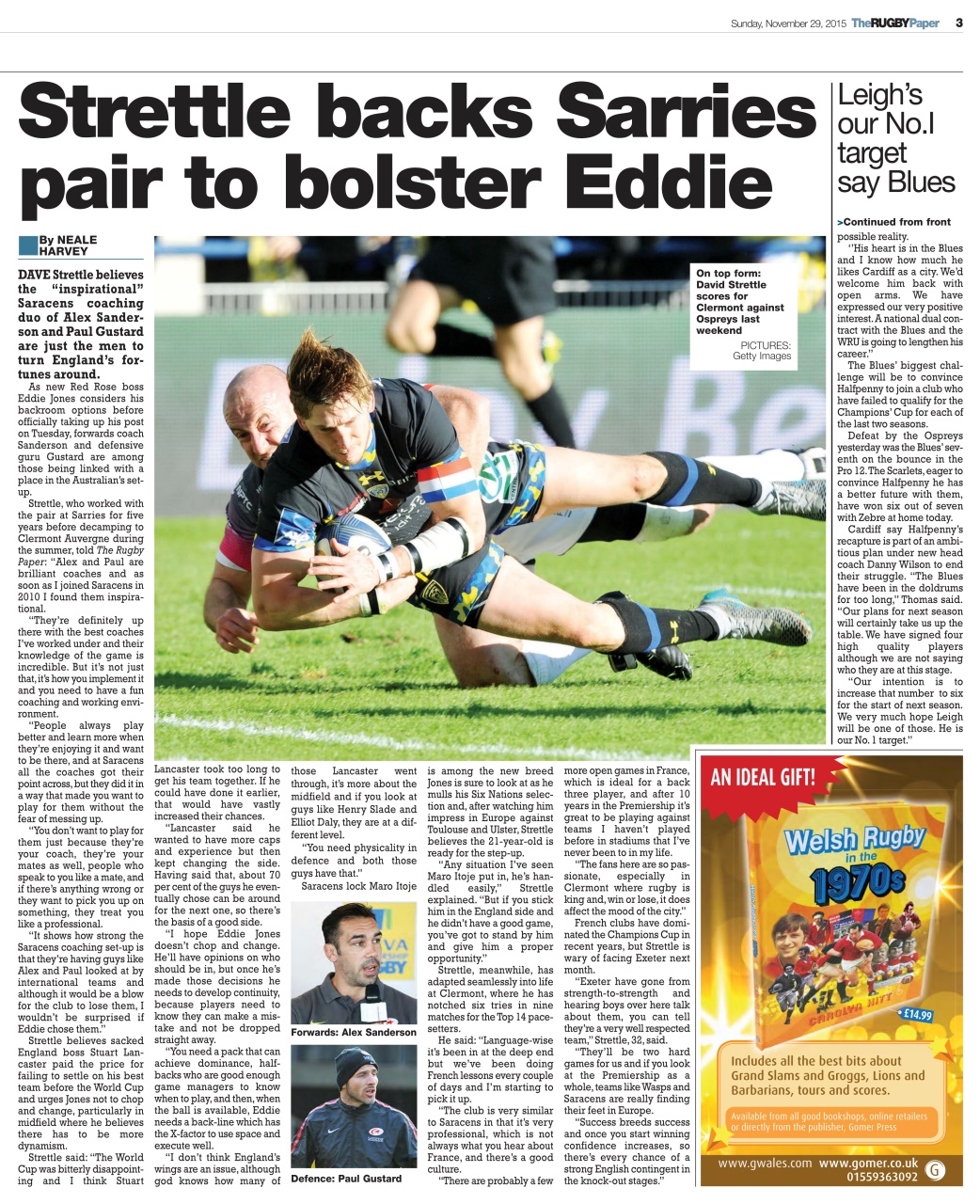 The Rugby Paper Preview Pages