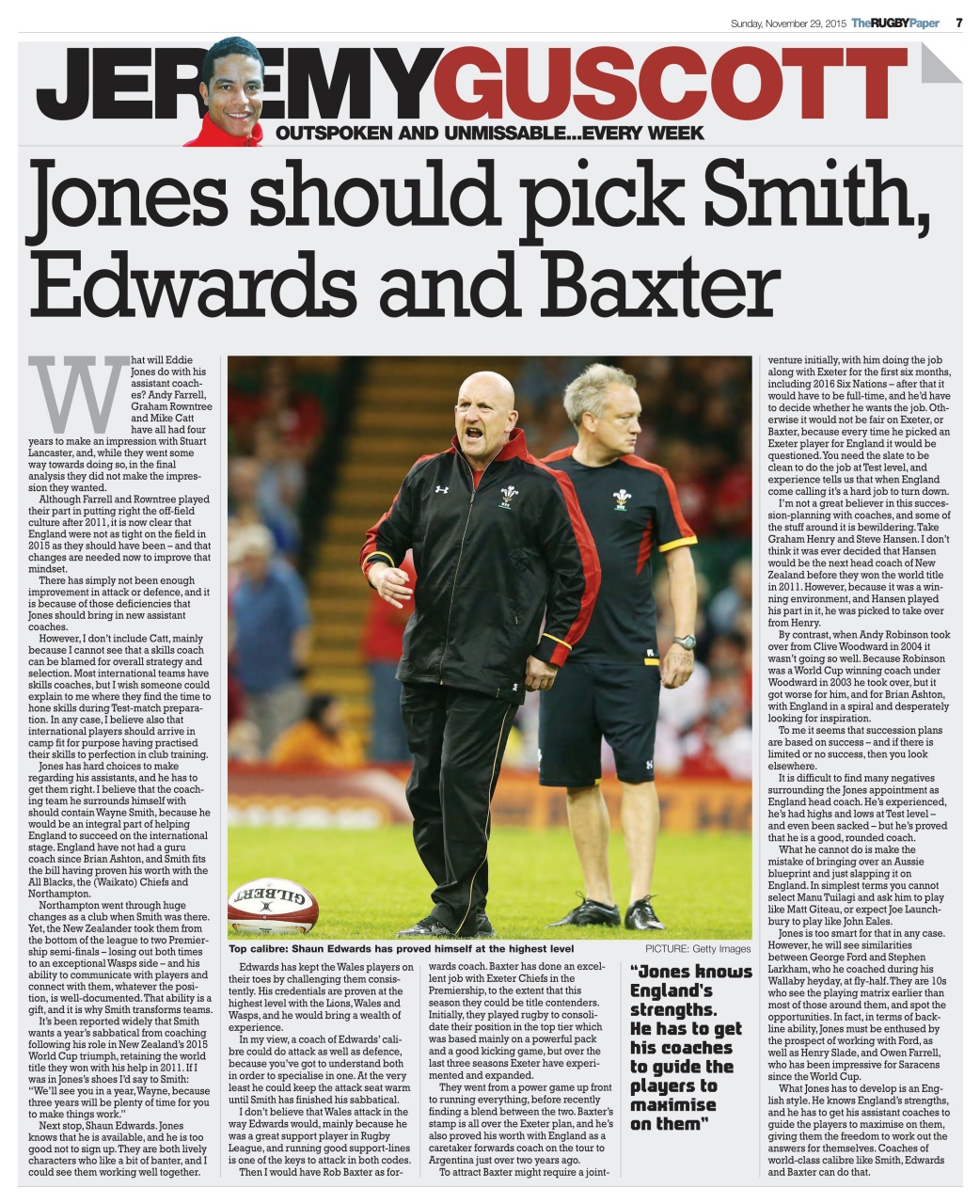 The Rugby Paper Preview Pages