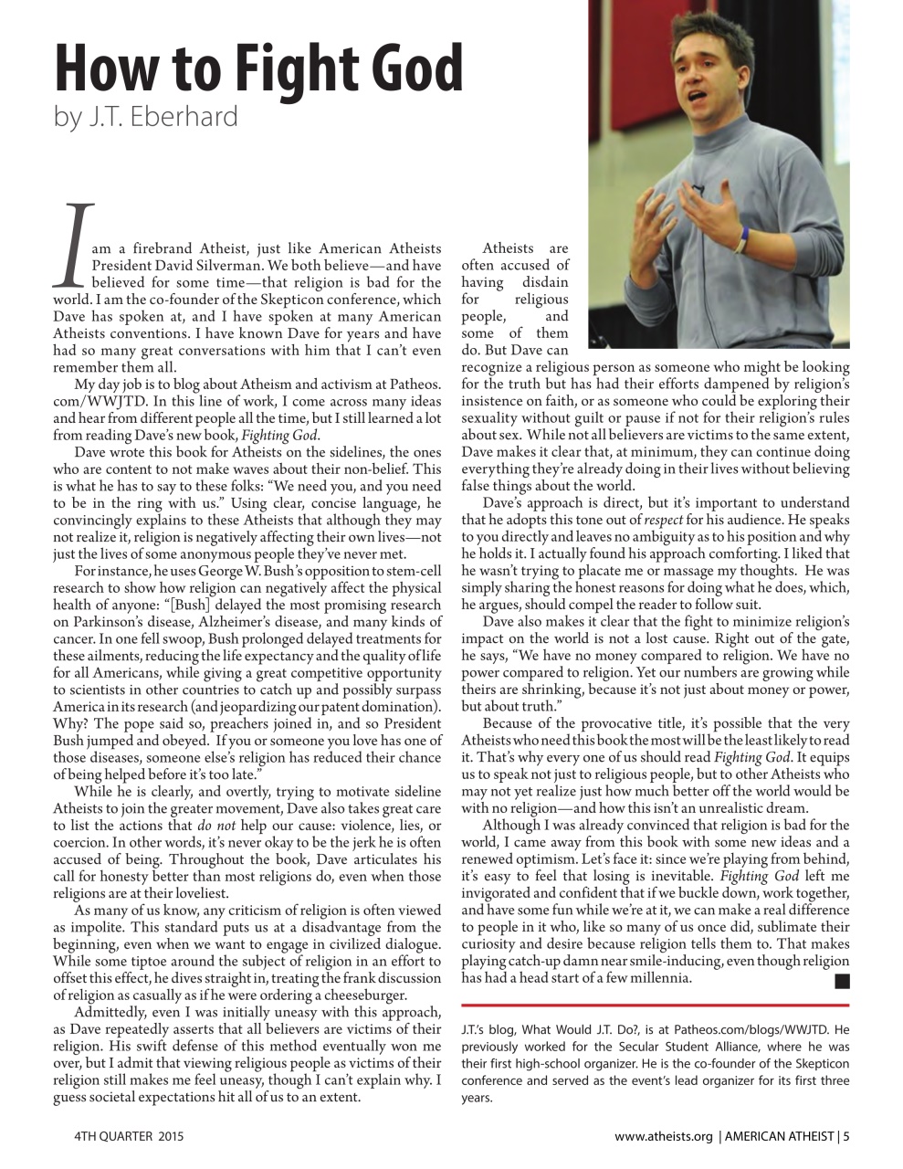 American Atheist Preview Pages