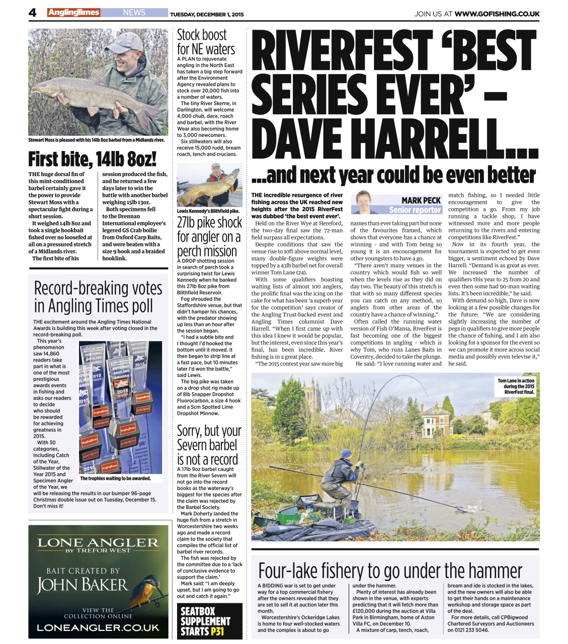 Angling Times Preview Pages