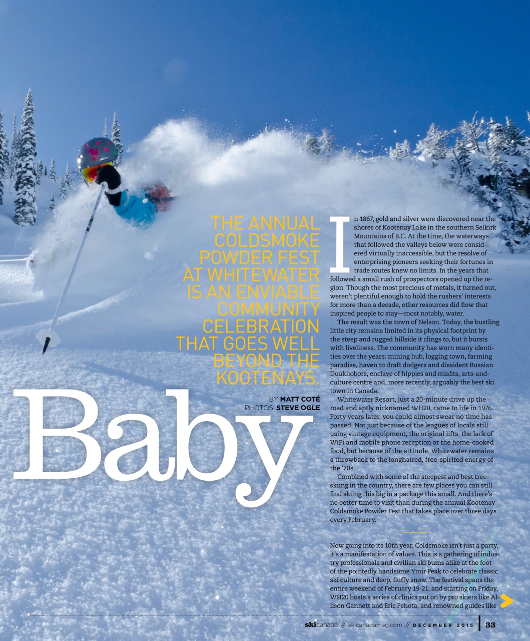 Ski Canada Preview Pages