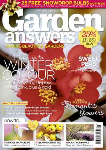 Garden Answers issue January 2016
