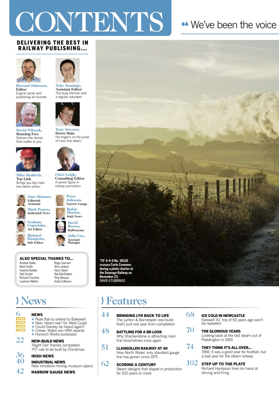 Steam Railway Preview Pages