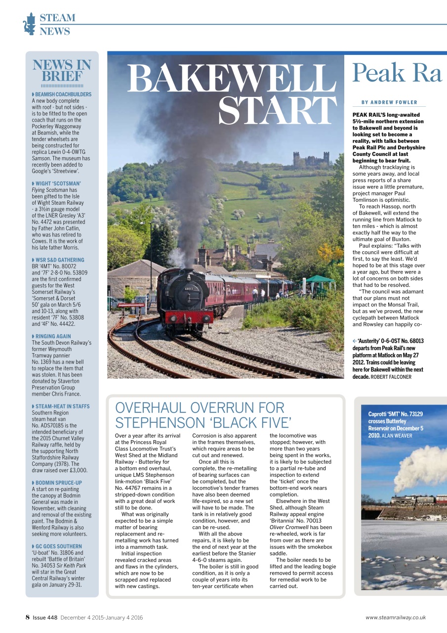 Steam Railway Preview Pages