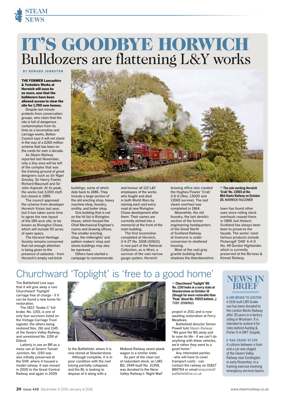 Steam Railway Preview Pages