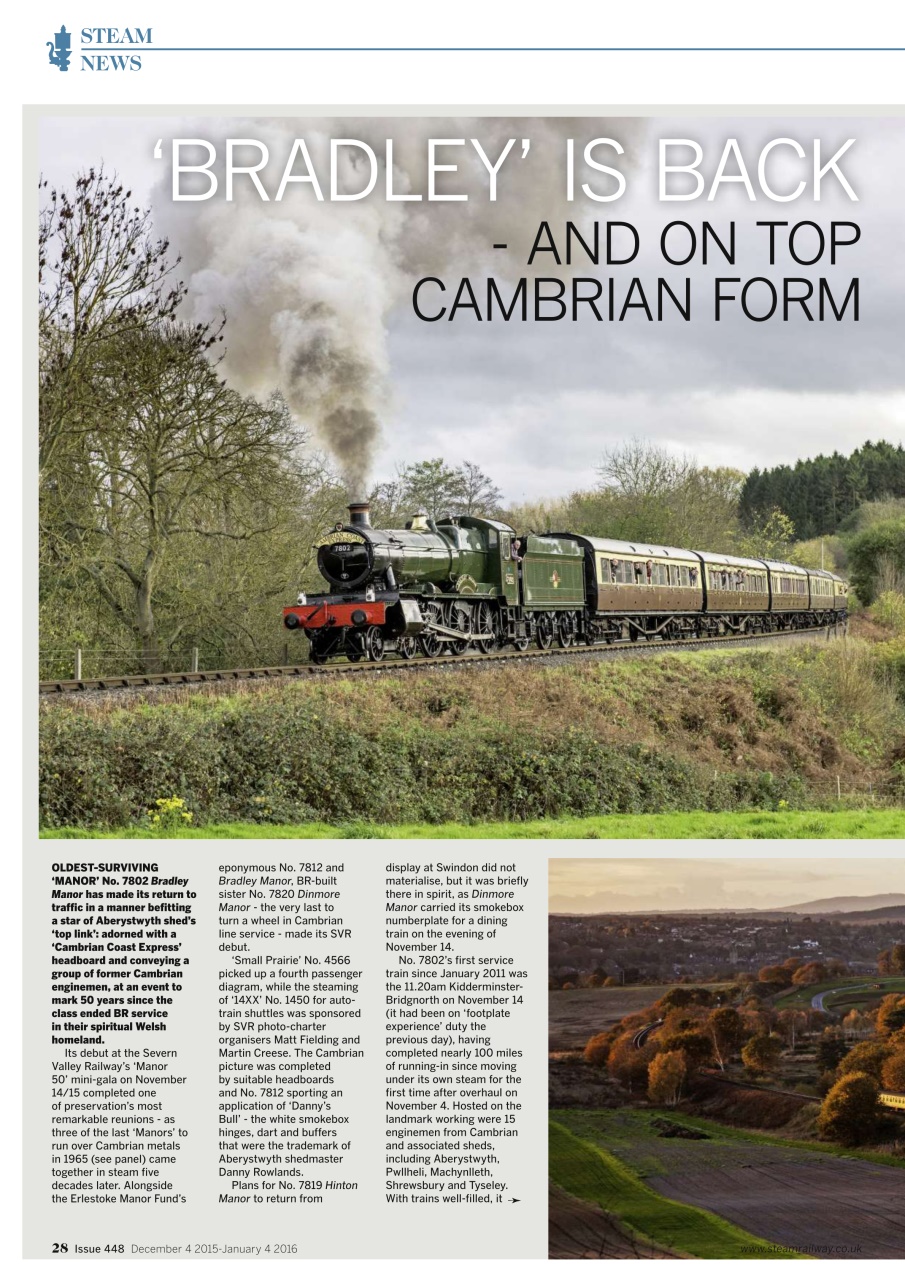 Steam Railway Preview Pages