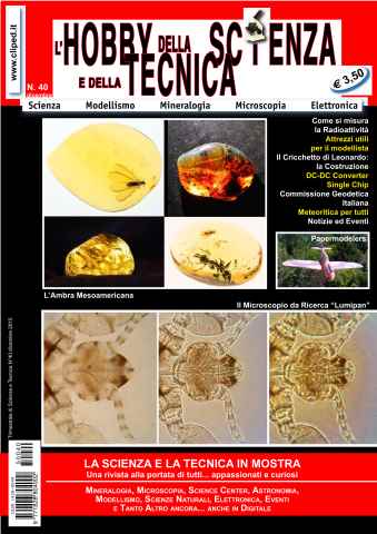 L'HOBBY DELLA SCIENZA E DELLA TECNICA issue N. 40 Dicembre 2015